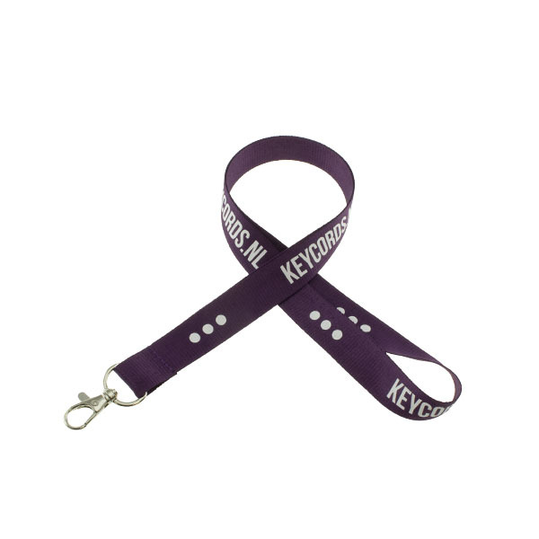 Keycord 1 kleur bedrukt