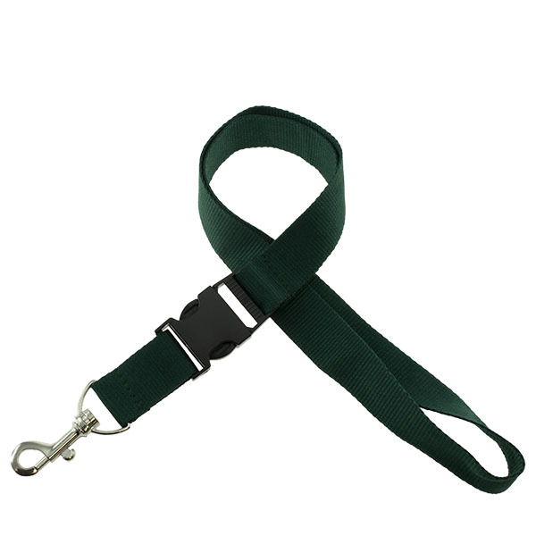 Onbedrukt Breed Keycord met buckle