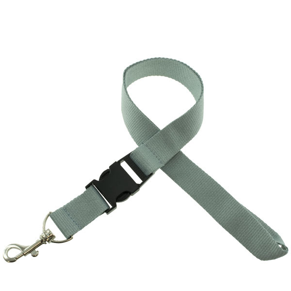 Onbedrukt Breed Keycord met buckle