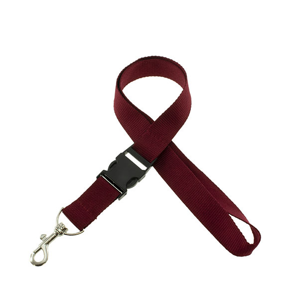 Onbedrukt Breed Keycord met buckle