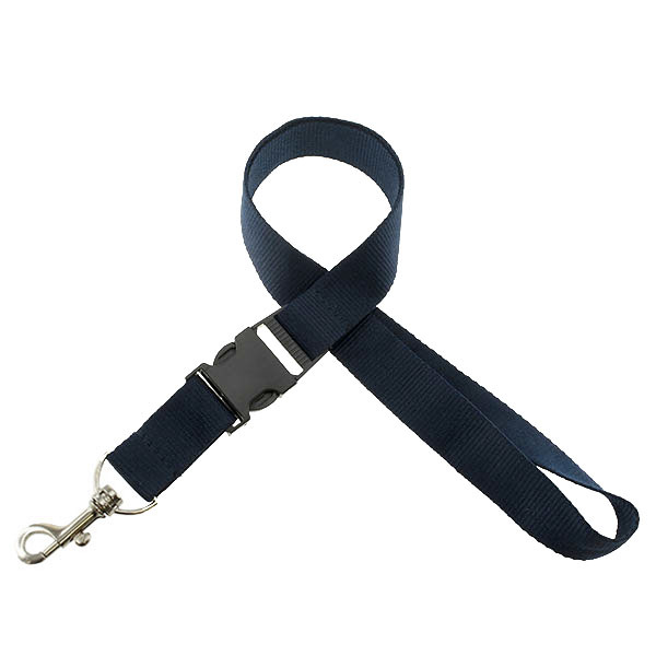 Onbedrukt Breed Keycord met buckle