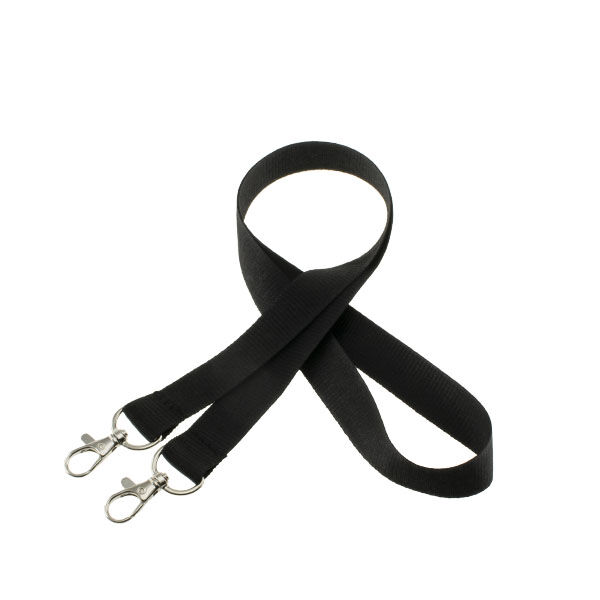Onbedrukt Keycord Dubbele Haak