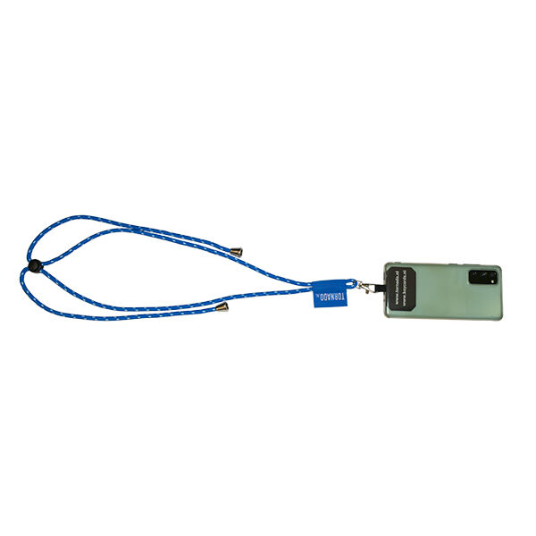 Telefoon koord met geweven label